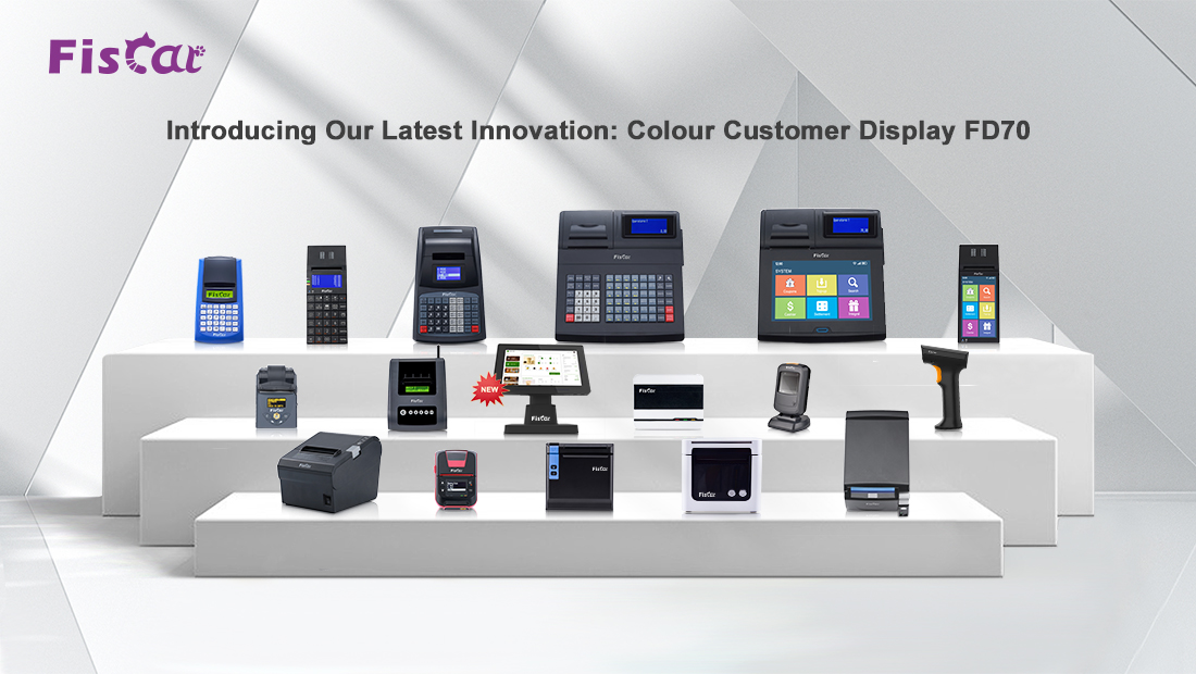 Présentation de notre dernière innovation : écran client couleur FD70