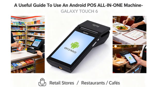Un guide utile pour utiliser une machine POS Android tout en un - GALAXY TOUCH 6