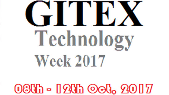 Gitex show 2017 - Venez nous rejoindre du 8 au 12 octobre 2017 dans le hall 3 stand A3 - 5!